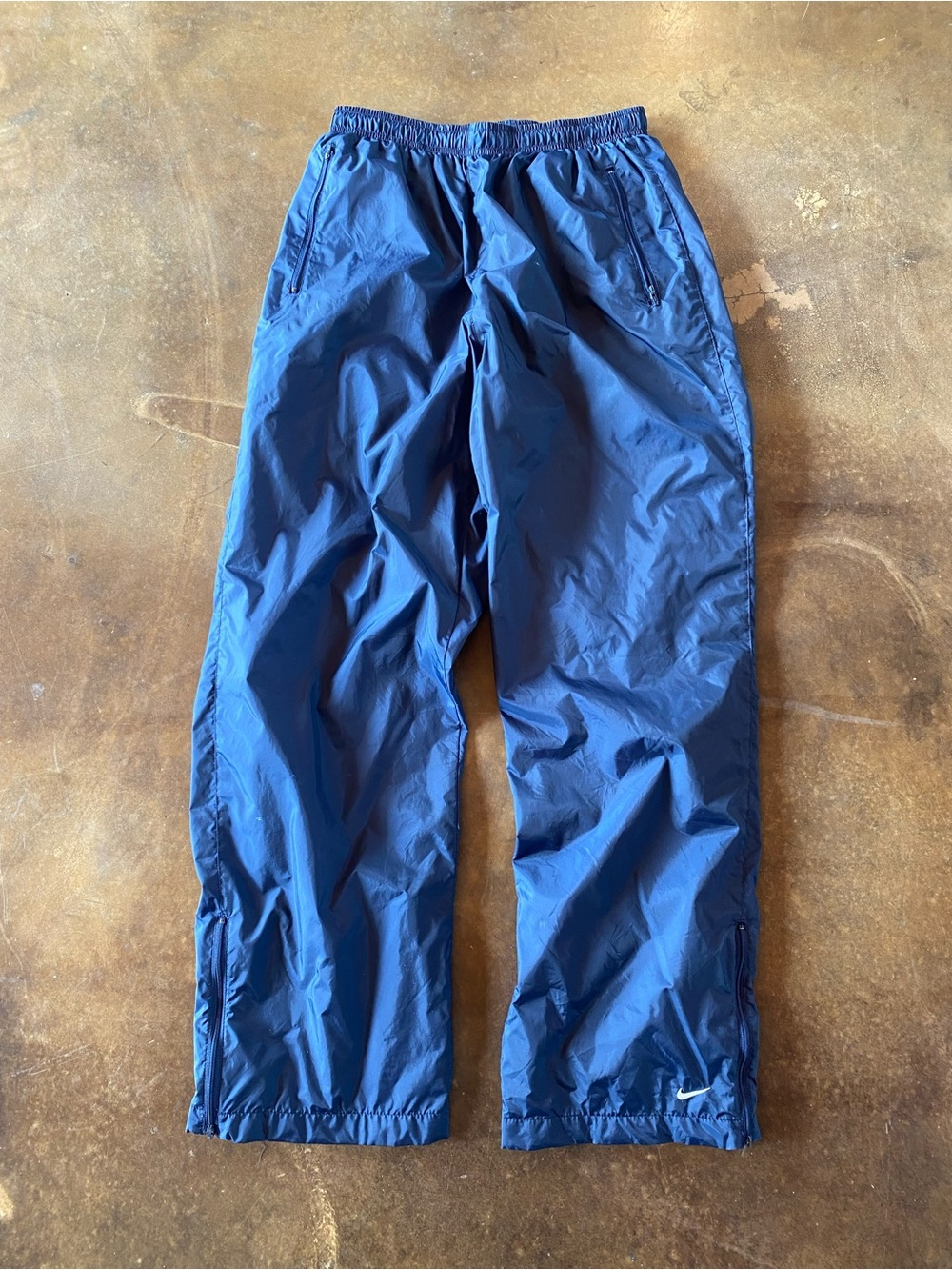 VTG 90s Nike Blue Lightweight Athletic Track Pants
